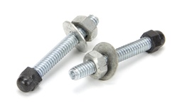 [33209S] Steel 60mm Letter Plate Screw (2) - 33209S