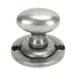 [92129] Pewter Oval Rack Bolt - 92129