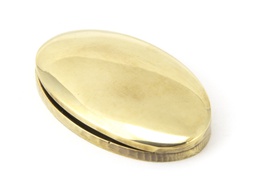 [91988] Aged Brass Oval Escutcheon & Cover - 91988