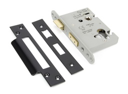 [90056] Black 3" Euro Profile Sash Lock - 90056