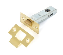 [91081] Electro Brassed 3" Tubular Mortice Latch - 91081