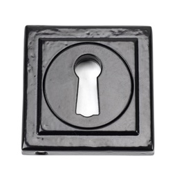 [45698] Black Round Escutcheon (Square) - 45698