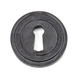 [45700] External Beeswax Round Escutcheon (Art Deco) - 45700