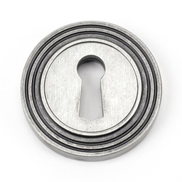 [45705] Pewter Round Escutcheon (Beehive) - 45705