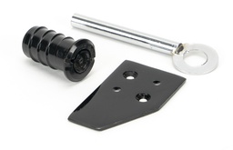 [49918] Black Key-Flush Sash Stop - 49918