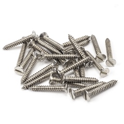 [92907] Stainless Steel 8x1¼" Countersunk Screws (25) - 92907