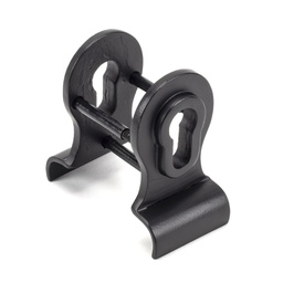 [49597] Matt Black 50mm Euro Door Pull (Back to Back fixing) - 49597